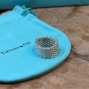 Tiffany’s Somerset Ring Size 6.5